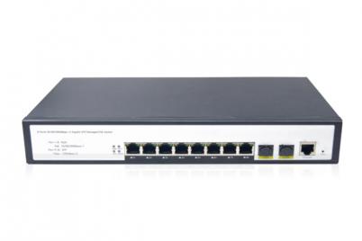 ZA8209 Managed 8-Port Gigabit PoE Switch